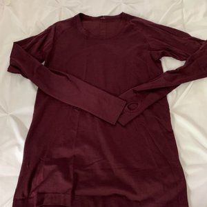 Lululemon long sleeve top size 10